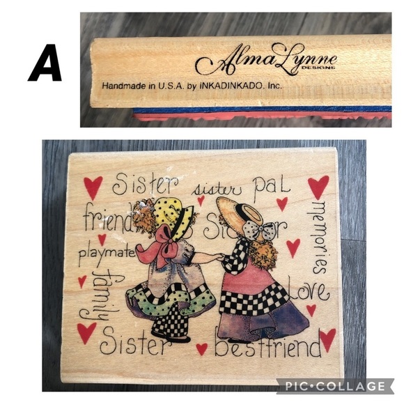 Rubber Stamps Various Lot of 3 NEW, never used - Picture 2 of 10